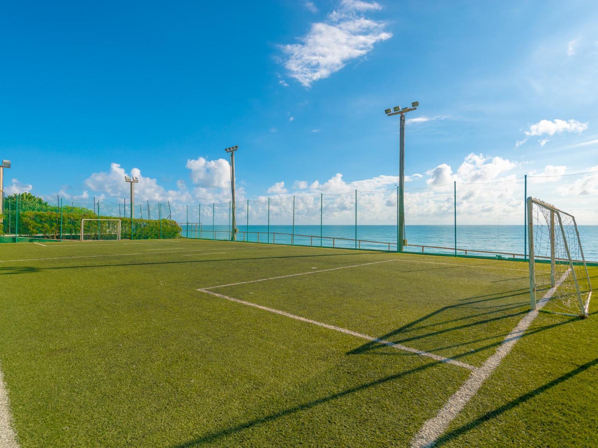 Ocean Palace All Inclusive Premium Natal Kültér fotó The football field at the resort